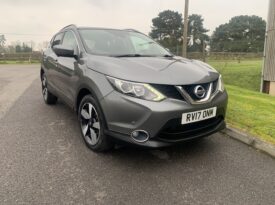 Nissan Qashqai 1.2 DIG-T N-Connecta 2WD Euro 6 (s/s) 5dr RV17ONM  2017 (17)  86,800 miles Petrol Manual Grey 2 owners ULEZ
