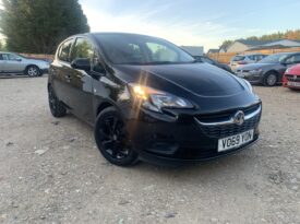 Vauxhall Corsa 1.4i Sport Euro 6 (s/s) 5dr VO69YON  2019 (69)  64,000 miles Petrol Manual Black 2 owners Car ULEZ