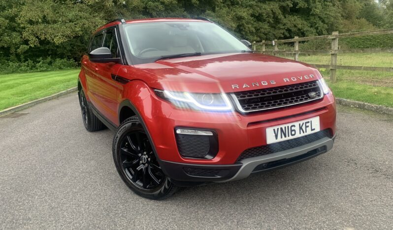 Land Rover Range Rover Evoque 2.0 eD4 SE Tech FWD Euro 6 (s/s) 5dr,  76,800 miles, Diesel, Manual Red,ULEZ