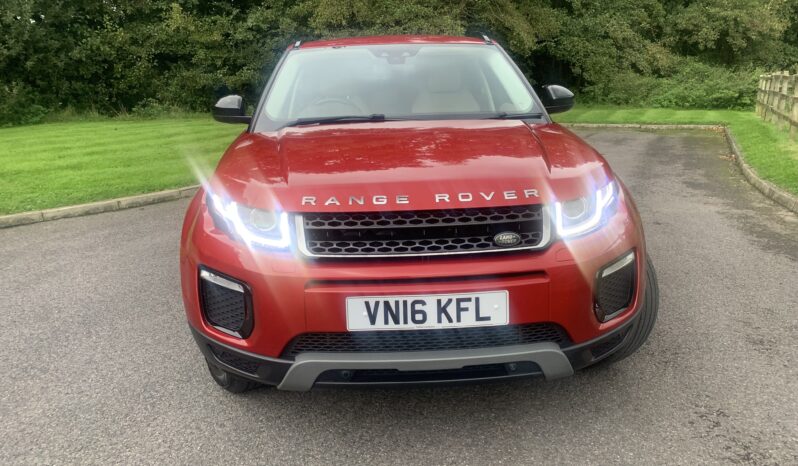 Land Rover Range Rover Evoque 2.0 eD4 SE Tech FWD Euro 6 (s/s) 5dr,  76,800 miles, Diesel, Manual Red,ULEZ