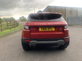 Land Rover Range Rover Evoque 2.0 eD4 SE Tech FWD Euro 6 (s/s) 5dr,  76,800 miles, Diesel, Manual Red,ULEZ