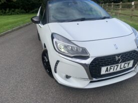 DS AUTOMOBILES DS 3 1.2 PureTech Givenchy Le Makeup Euro 6 (s/s) 3dr AF17LCY  2017 (17)  64,470 miles Petrol Manual White 2 owners Car ULEZ