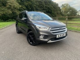 Ford Kuga 1.5 TDCi Titanium Euro 6 (s/s) 5dr WJ18AMV  2018 (18)  68,782 miles Diesel Manual Grey 2 owners Car ULEZ