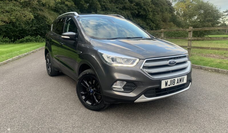 Ford Kuga 1.5 TDCi Titanium Euro 6 (s/s) 5dr WJ18AMV  2018 (18)  68,782 miles Diesel Manual Grey 2 owners Car ULEZ