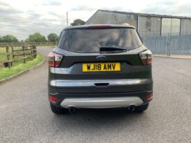 Ford Kuga 1.5 TDCi Titanium Euro 6 (s/s) 5dr WJ18AMV  2018 (18)  68,782 miles Diesel Manual Grey 2 owners Car ULEZ