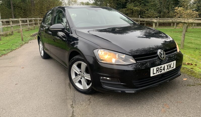 Volkswagen Golf 1.6 TDI BlueMotion Tech Match DSG Euro 5 (s/s) 5dr LR64XKJ  2014 (64)  66,666 miles Diesel Automatic Black 3 owners Car