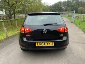 Volkswagen Golf 1.6 TDI BlueMotion Tech Match DSG Euro 5 (s/s) 5dr LR64XKJ  2014 (64)  66,666 miles Diesel Automatic Black 3 owners Car