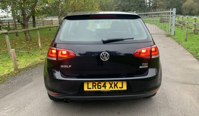 Volkswagen Golf 1.6 TDI BlueMotion Tech Match DSG Euro 5 (s/s) 5dr LR64XKJ  2014 (64)  66,666 miles Diesel Automatic Black 3 owners Car