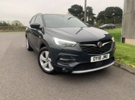 Vauxhall Grandland X 1.2 Turbo Sport Nav Euro 6 (s/s) 5dr OY18JMU  2018 (18)  57,400 miles Petrol Manual Green 2 owners Car ULEZ