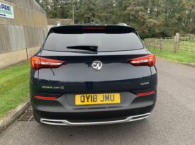 Vauxhall Grandland X 1.2 Turbo Sport Nav Euro 6 (s/s) 5dr OY18JMU  2018 (18)  57,400 miles Petrol Manual Green 2 owners Car ULEZ