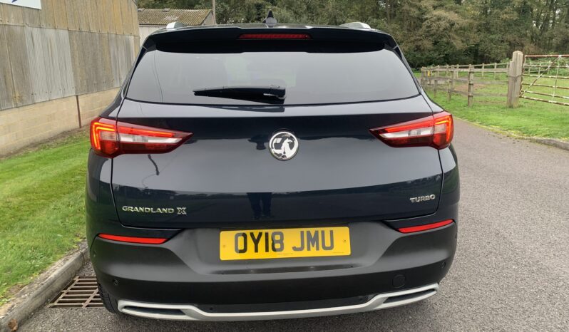 Vauxhall Grandland X 1.2 Turbo Sport Nav Euro 6 (s/s) 5dr OY18JMU  2018 (18)  57,400 miles Petrol Manual Green 2 owners Car ULEZ