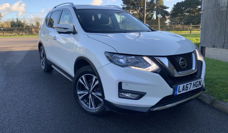 Nissan X-Trail 1.6 DIG-T N-Connecta Euro 6 (s/s) 5dr LA67HGN  2018 (67)  75,261 miles Petrol Manual White 2 owners Car ULEZ