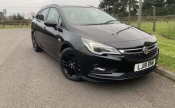 Vauxhall Astra 1.6 CDTi BlueInjection Design Sports Tourer Euro 6 (s/s) 5dr 2018 (18)  62,200 miles Diesel Manual 1 owner Car ULEZ