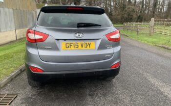 Hyundai ix35 2.0 CRDi Premium 4WD Euro 5 5dr GF15VDY  2015 (15)  35,025 miles Diesel Manual Grey 2 owners Car