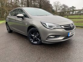 Vauxhall Astra 1.0i Turbo ecoFLEX SRi Euro 6 (s/s) 5dr EJ66HUY  2016 (66)  41,360 miles Petrol Manual Grey 2 owners Car ULEZ