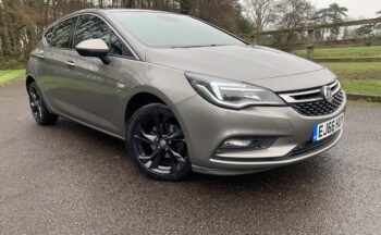 Vauxhall Astra 1.0i Turbo ecoFLEX SRi Euro 6 (s/s) 5dr EJ66HUY  2016 (66)  41,360 miles Petrol Manual Grey 2 owners Car ULEZ