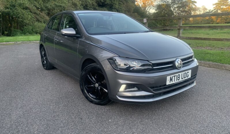 Volkswagen Polo 1.0 TSI SE Euro 6 (s/s) 5dr MT18UDG  2018 (18)  70,600 miles Petrol Manual Grey 2 owners Car ULEZ