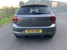 Volkswagen Polo 1.0 TSI SE Euro 6 (s/s) 5dr MT18UDG  2018 (18)  70,600 miles Petrol Manual Grey 2 owners Car ULEZ