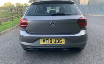 Volkswagen Polo 1.0 TSI SE Euro 6 (s/s) 5dr MT18UDG  2018 (18)  70,600 miles Petrol Manual Grey 2 owners Car ULEZ