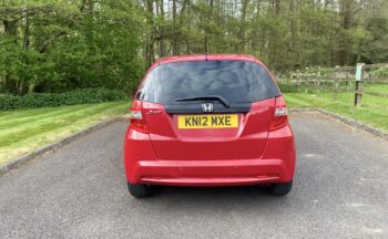 Sold – Honda Jazz 1.4 i-VTEC EX Euro 5 5dr KN12MXE  2012 (12)  47,015 miles Petrol Manual Red 2 owners Car ULEZ