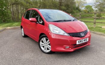 Sold – Honda Jazz 1.4 i-VTEC EX Euro 5 5dr KN12MXE  2012 (12)  47,015 miles Petrol Manual Red 2 owners Car ULEZ